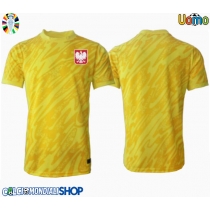 Maglie da calcio Polonia Portiere Prima Maglia Europei 2024 Manica Corta